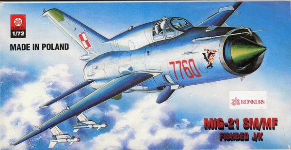 Mig-21 SM/MF Fishbed J/K 1/72 ZTS Plastyk