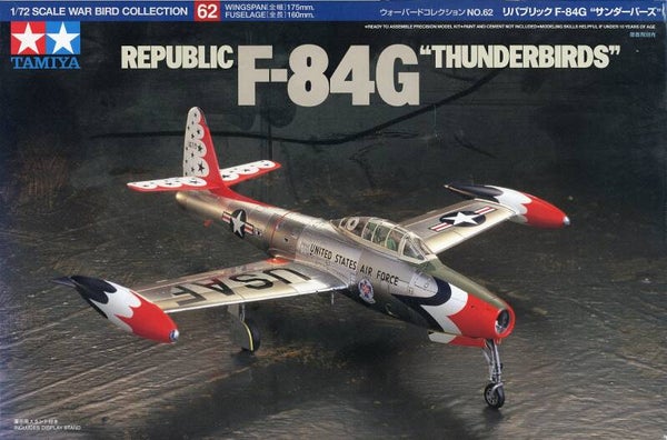 Republic F-84G "Thunderbirds" 1/72 Tamiya
