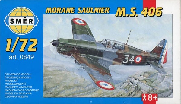 Morane Saulnier M.S. 406 1/72 Smer