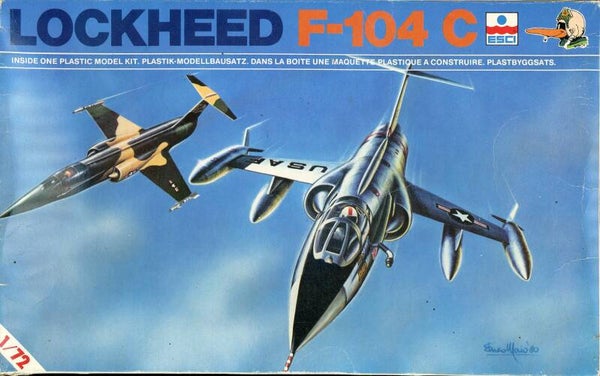 Lockheed F-104C 1/72 ESCI