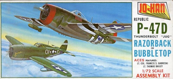 P-47D Thunderbolt "Razorback" 1/72 Jo-Han