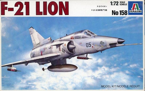 F-21 Lion 1/72 Italeri