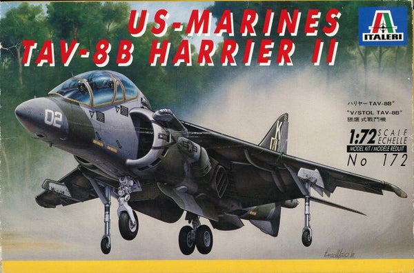 US Marines TAV-8B Harrier II 1/72 Italeri
