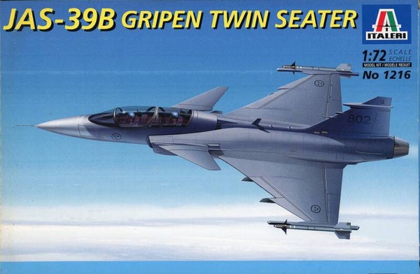 JAS-39B Gripen Twin Seater 1/72 Italeri