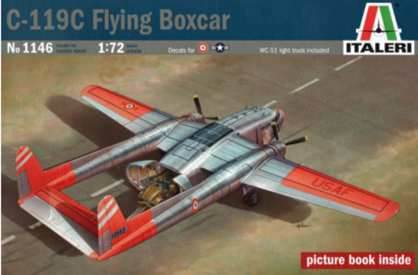 C-119C Flying Boxcar 1/72 Italeri