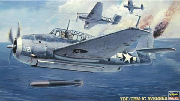 TBF/TBM-1C Avenger 1/72 Hasegawa
