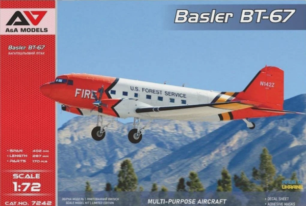 Basler BT-67 1/72 A&A Models
