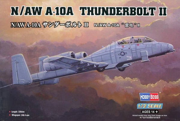 N/AW A-10A Thunderbolt II 1/72 HobbyBoss