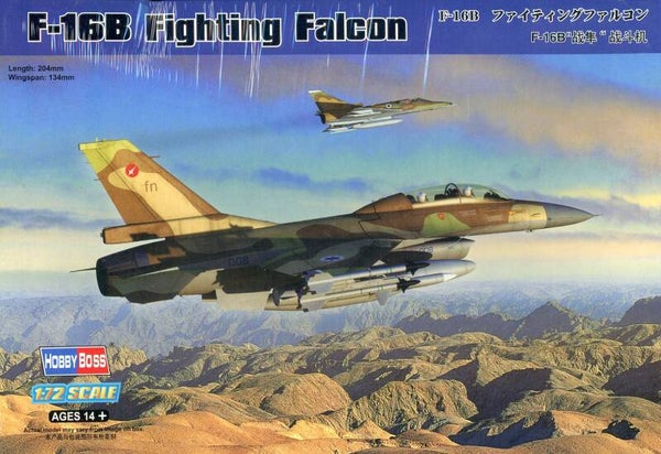 F-16B Fighting Falcon 1/72 HobbyBoss