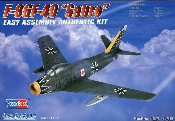 F-86F-40 Sabre 1/72 HobbyBoss
