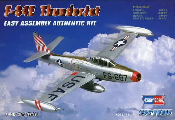 F-84E Thunderjet 1/72 HobbyBoss