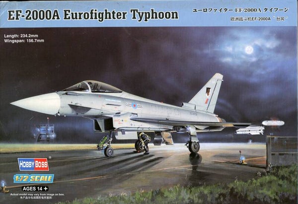EF-2000A Eurofighter Typhoon 1/72 HobbyBoss