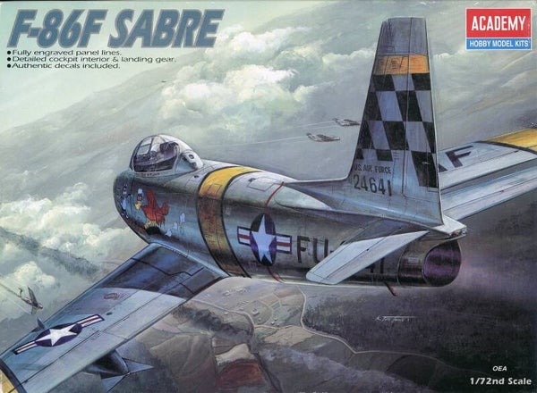 F-86F Sabre 1/72 Academy