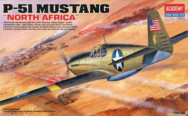 P-51 Mustang "North Africa" 1/72 Academy