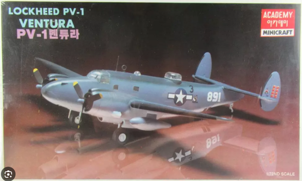 Lockheed PV-1 Ventura 1/72 Academy