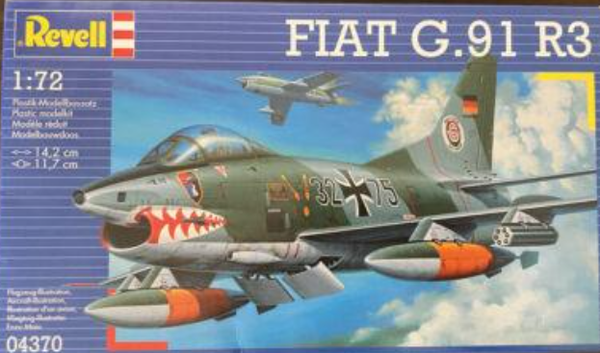Fiat G.91 R3 1/72 Revell
