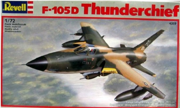 F-105D Thunderchief 1/72 Revell