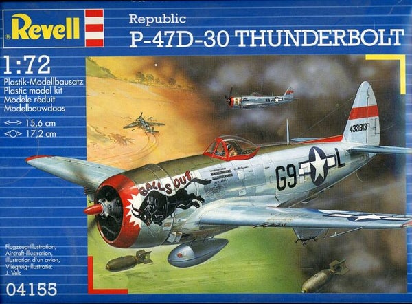 P-47D-30 Thunderbolt 1/72 Revell WW2