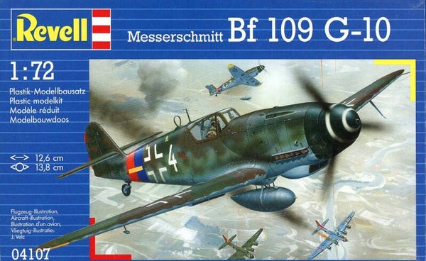 Messerschmitt Bf 109 G-10 1/72 Revell WW2