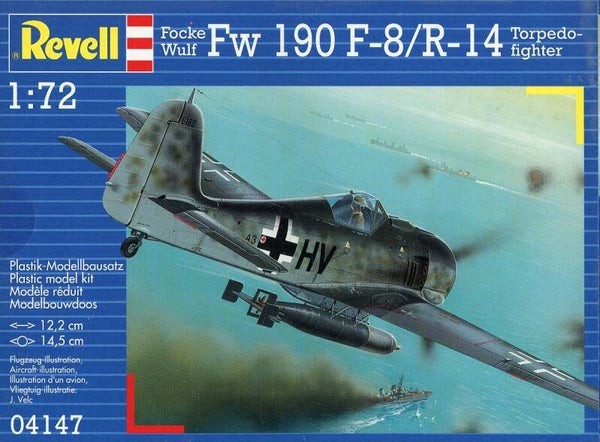 Focke Wulf Fw 190 F-8/A-8/R-14  1/72 Revell WW2