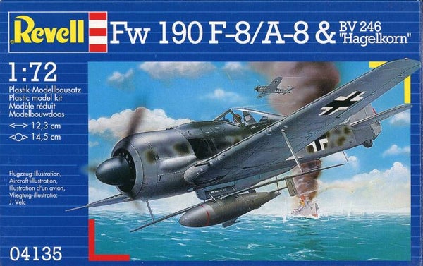 Focke Wulf Fw 190 F-8/A-8 1/72 Revell WW2