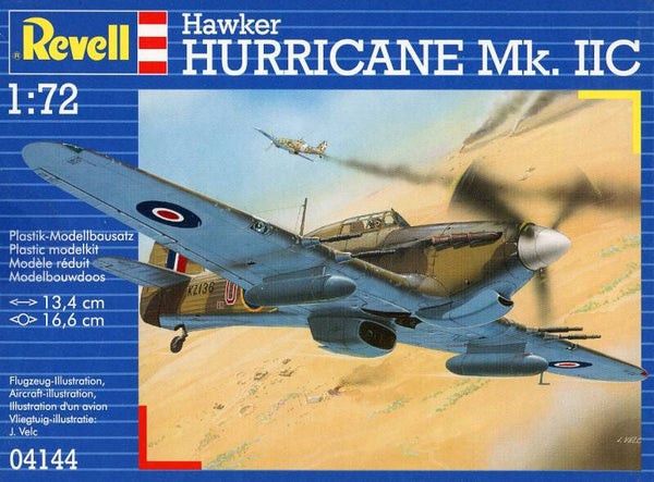 Hawker Hurricane Mk.IIC RAF 1/72 Revell WW2