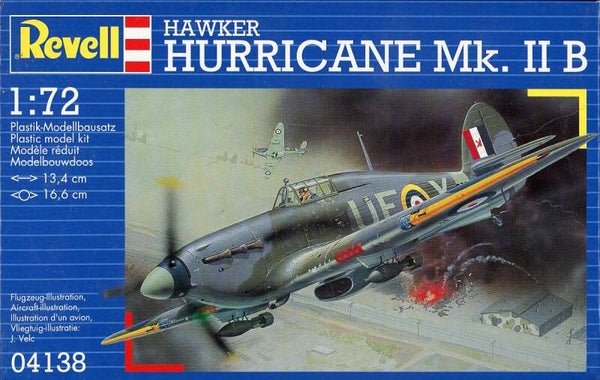 Hawker Hurricane Mk.IIB RAF 1/72 Revell WW2