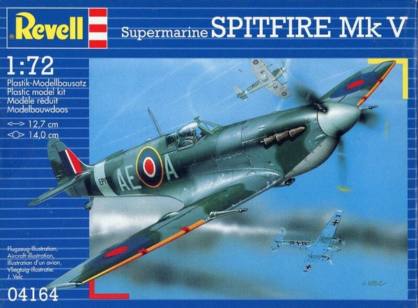 Spitfire Mk.V RAF 1/72 Revell WW2