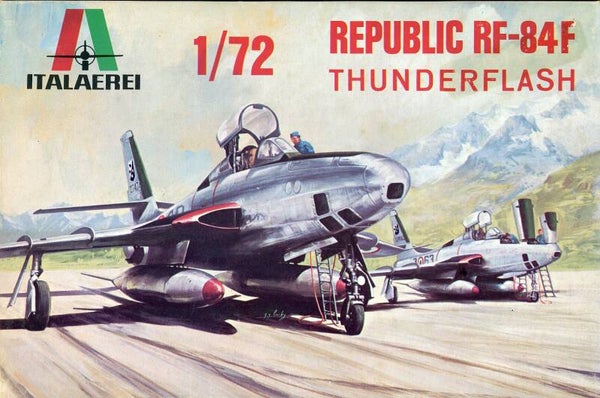 Republic RF-84F Thunderflash  1/72 Italaerei