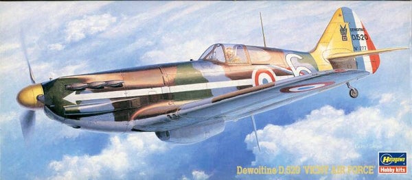 Dewoitine D.520 1/72 Hasegawa WW2