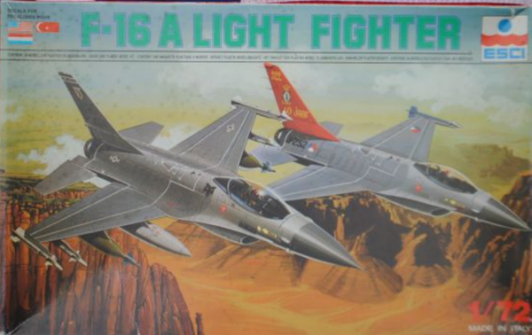 F-16A Light Fighter 1/72 ESCI
