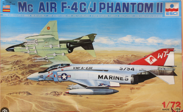 F-4C/J Phantom II 1/72 ESCI