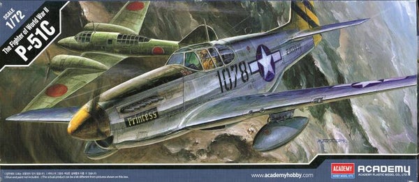 P-51C Mustang 1/72 Academy WW2