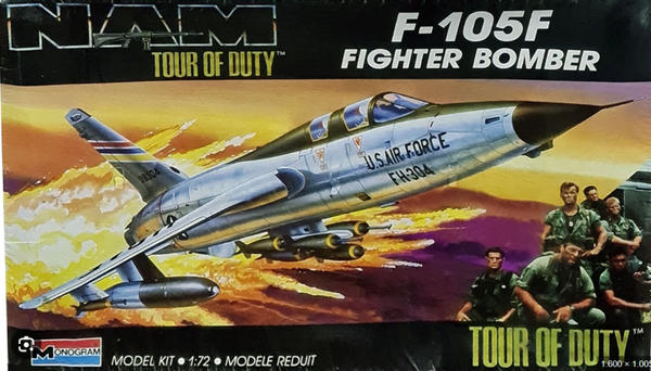 F-105F Fighter Bomber 1/72 Monogram