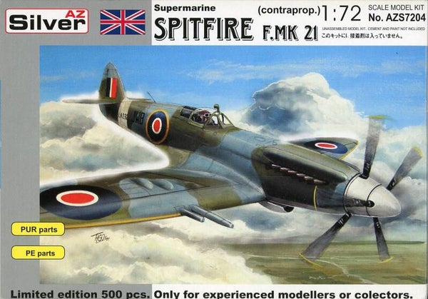 Spitfire F.Mk 21 1/72 AZSilver