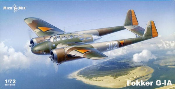 Fokker G-1A 1/72 Mikr Mir WW2