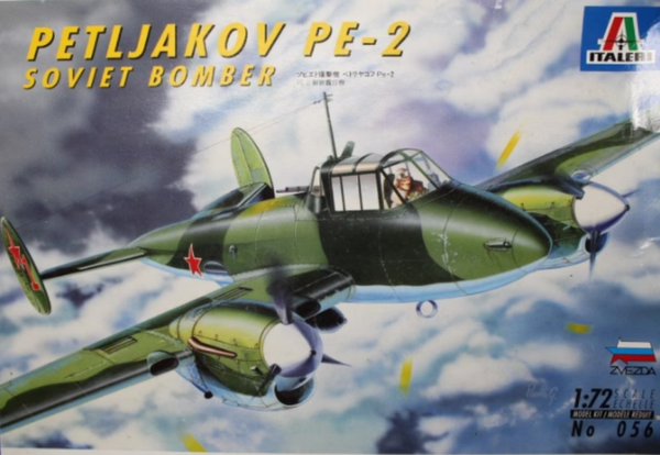 Petjakov PE-2 1/72 Italeri WW2