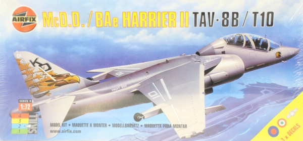 McD.D./BAe Harrier II TAV-8B/T10 1/72 Airfix