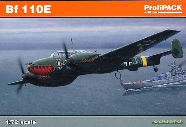 Messerschmitt Bf 110E 1/72 Eduard WW2