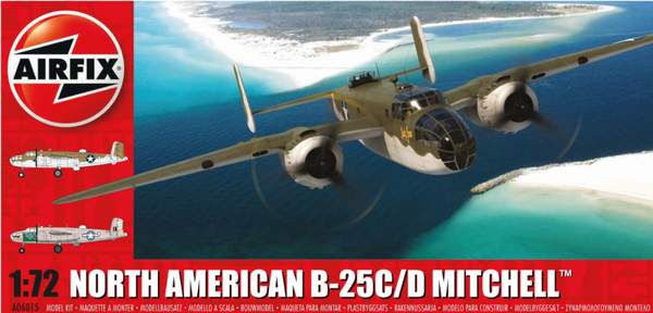 North American B-25C/D Mitchell 1/72 Airfix