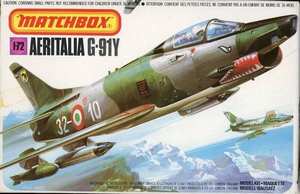 PK-34 Aeritalia G-91Y 1/72 Matchbox