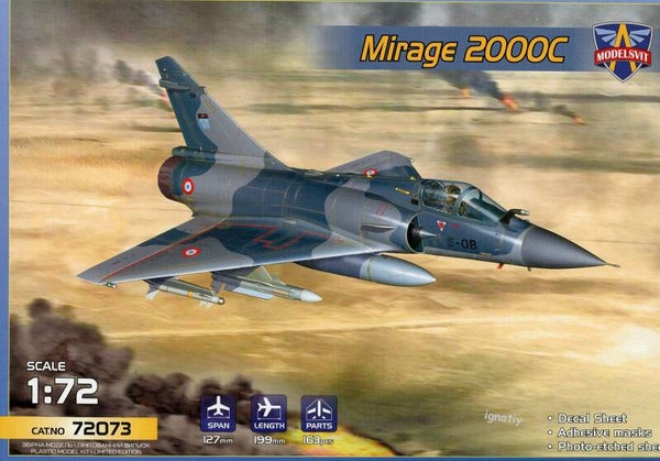 Mirage 2000C 1/72 Modelsvit