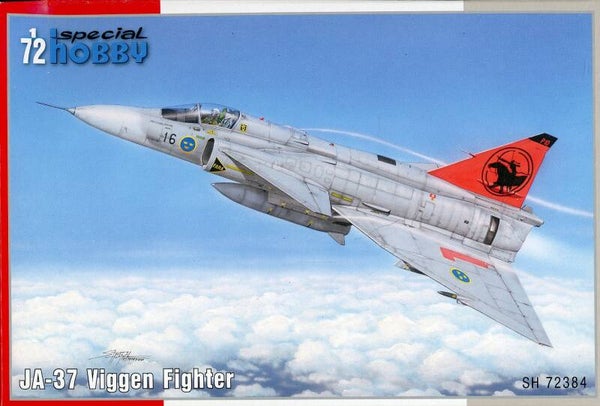 JA-37 Saab Viggen Fighter 1/72 SpecialHobby