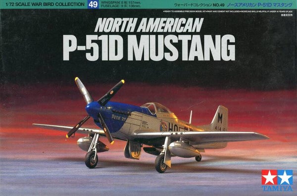 P-51D Mustang 1/72 Tamiya