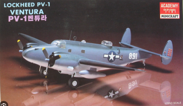 Lockheed PV-1 Ventura 1/72 Academy