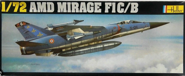 AMD Mirage FIC/B 1/72 Heller