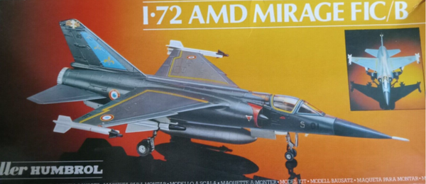 AMD Mirage FIC/B 1/72 Heller