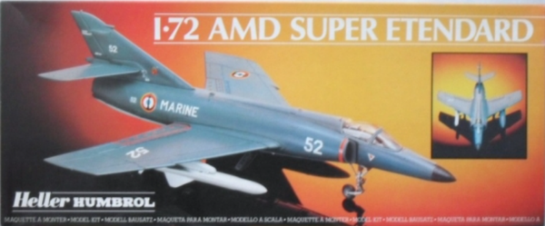 AMD Super Etendard 1/72 Heller