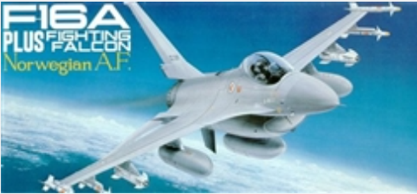 F-16A Norwegian AF 1/72 Fujima