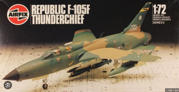 Republic F-105F Thunderchief 1/72 Airfix